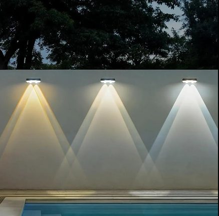 Skanto | Solar Fence Lights Outdoor Waterproof LED Wall Lamps