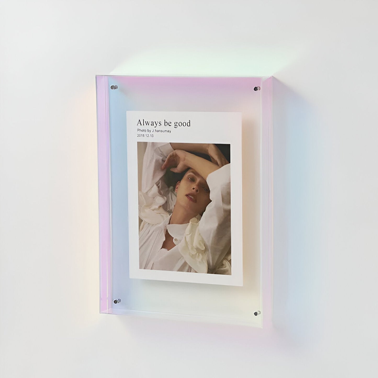 Frendorf | Modern design frame made of acrylic in color