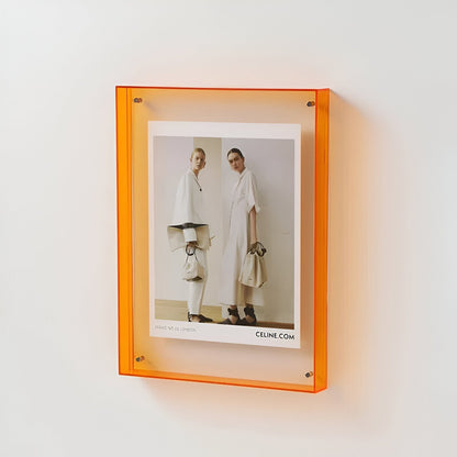 Frendorf | Modern design frame made of acrylic in color