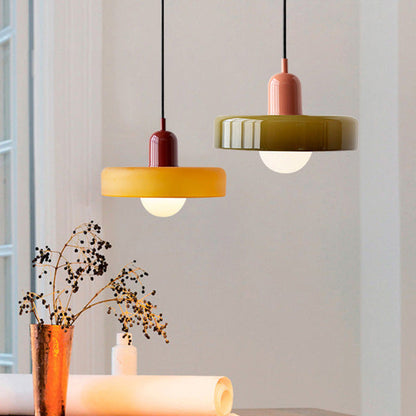 Skanto | Colorful Bauhaus Style Pendant Lamp - StiloGlas