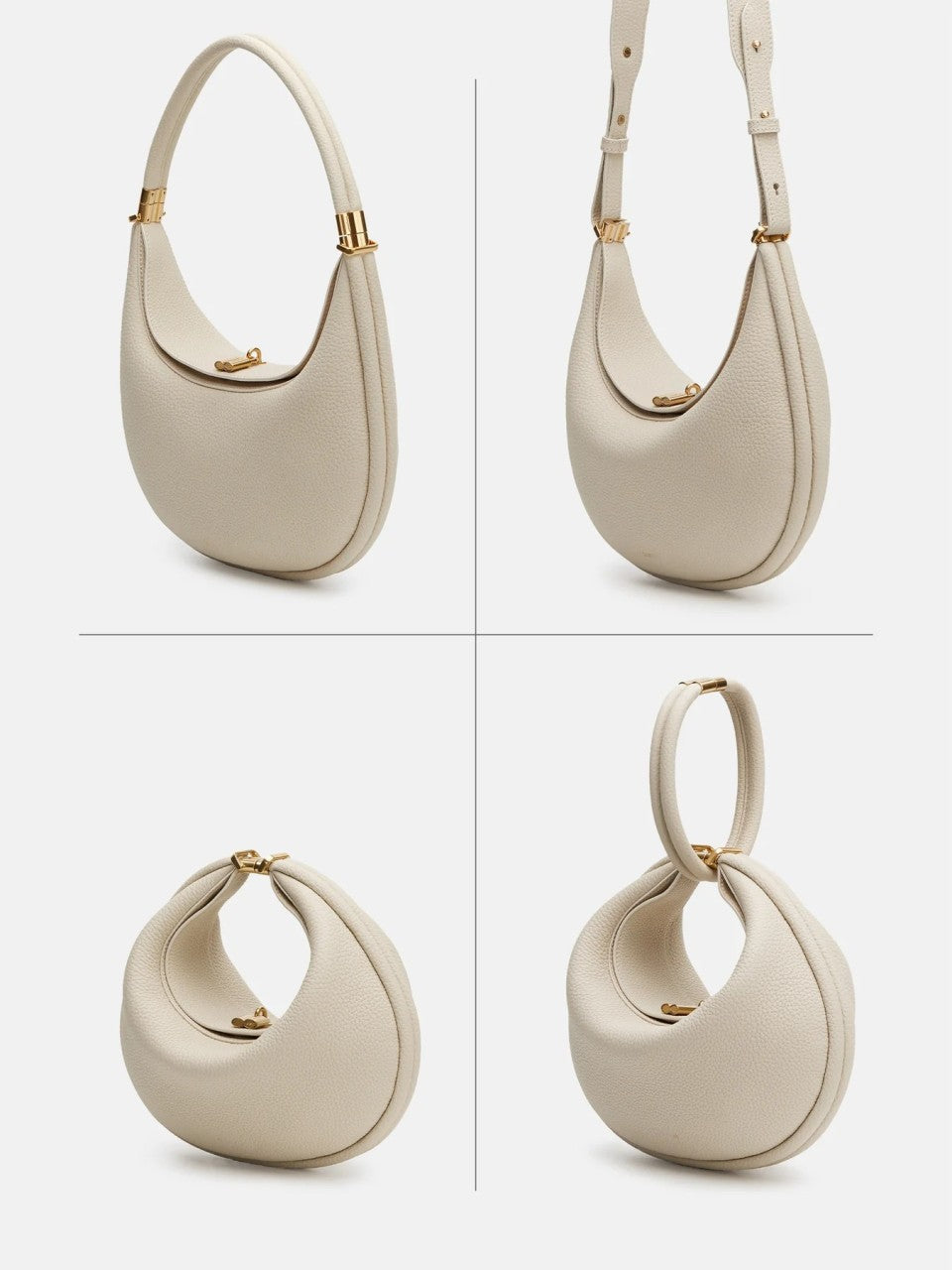 BowLift | Thonia – Chic Minimalist Half-Moon Shoulder Bag Elegant Modern Crossbody Purse for Women