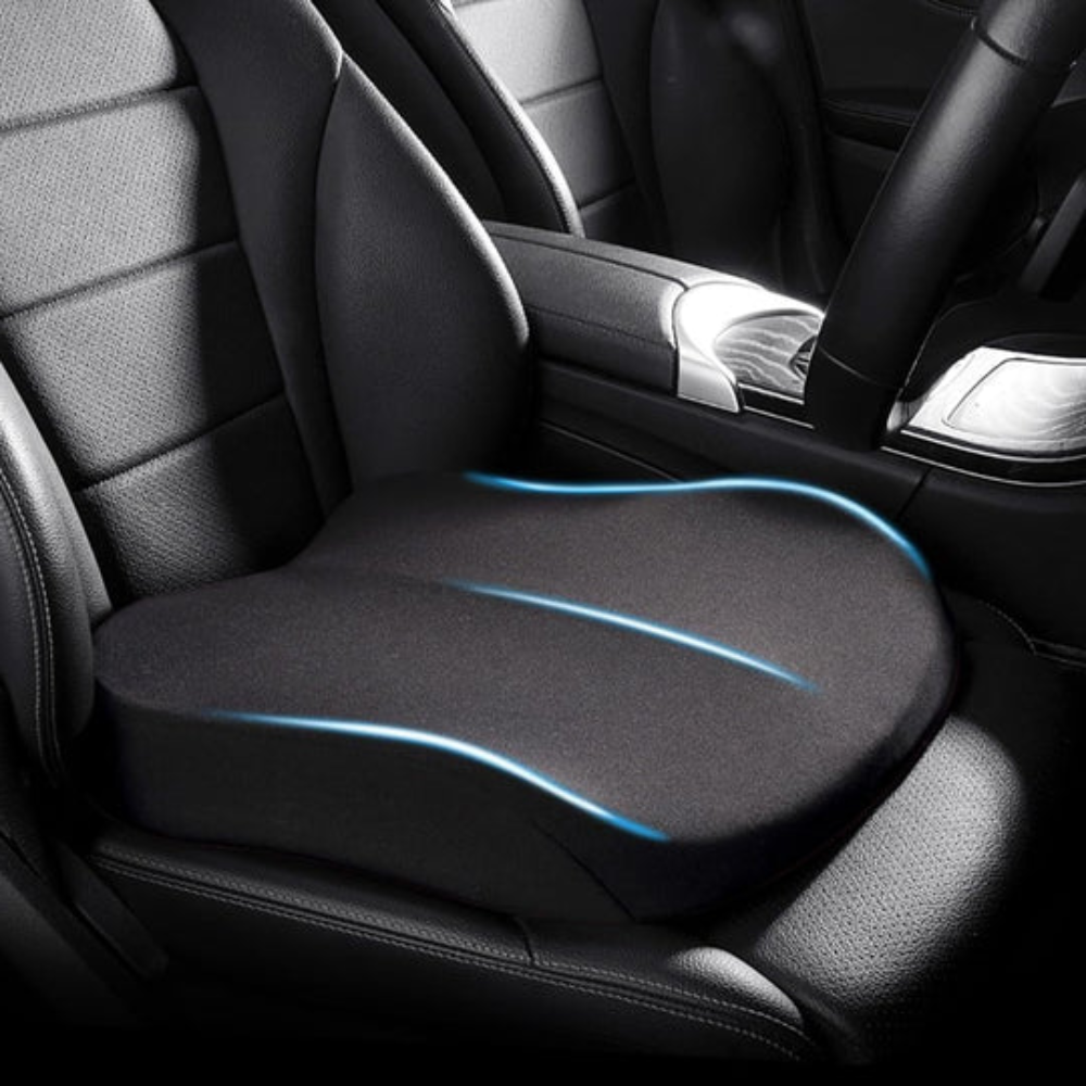 BowLift | Car Seat Cushion Memory Foam Support