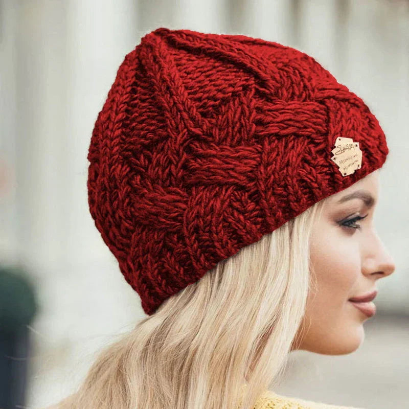 Skanto | Cozy Knit Hat – Soft Wool Blend Winter Beanie