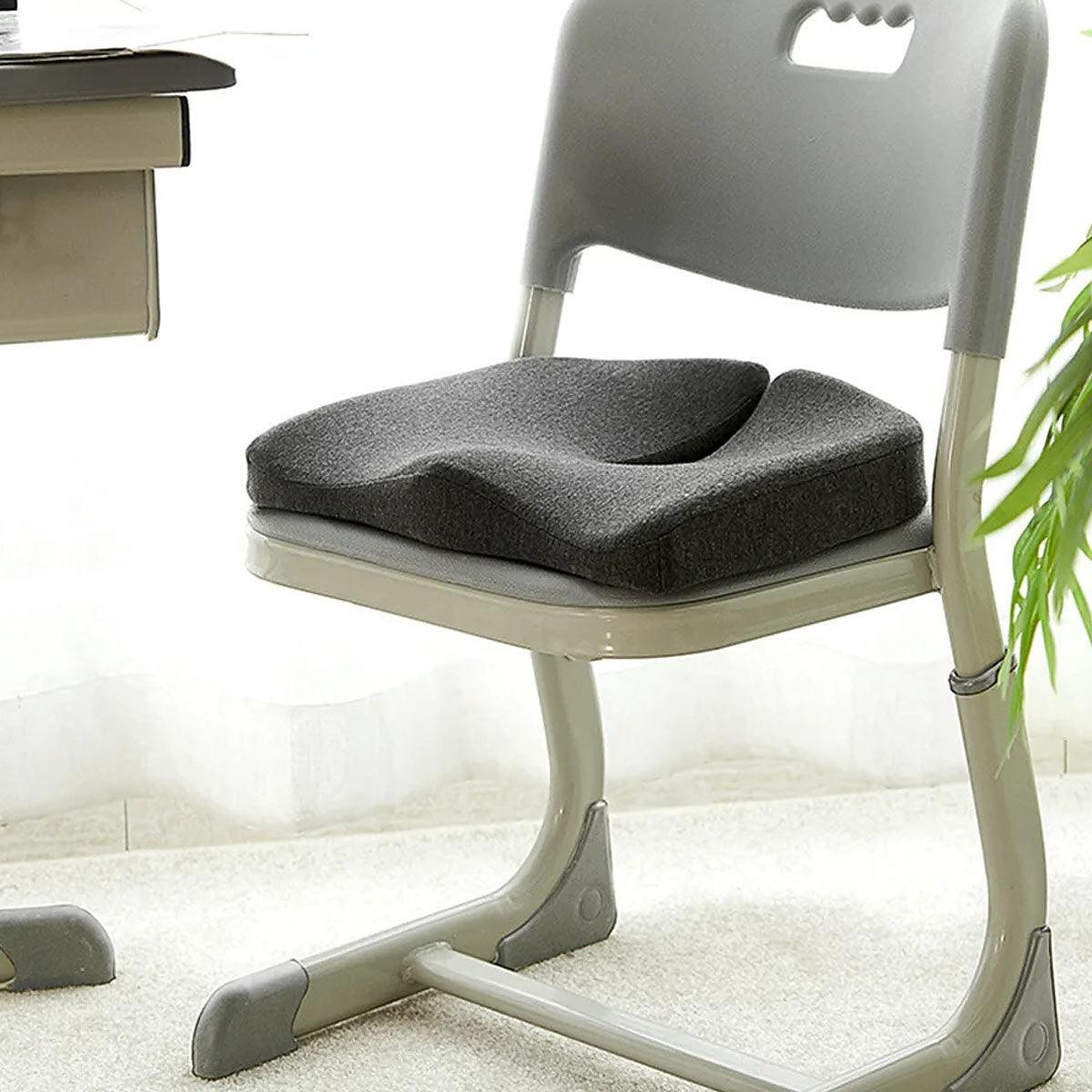 ErgoRelief Seat Cushion – Ergonomic Memory Foam Cushion for Back and Tailbone | Bowlift