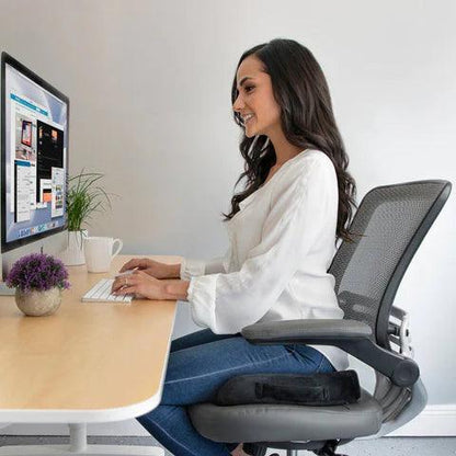 BowLift | ErgoRelief Seat Cushion – Ergonomic Memory Foam Cushion for Back and Tailbone