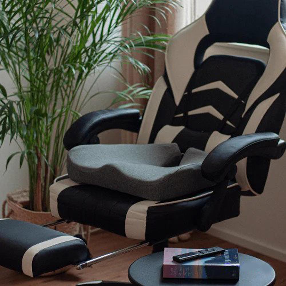 ErgoRelief Seat Cushion – Ergonomic Memory Foam Cushion for Back and Tailbone | Bowlift
