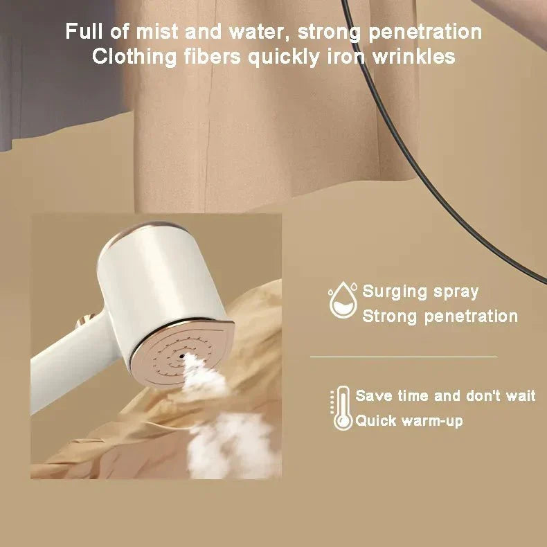BowLift | Compact Handheld Garment Steamer