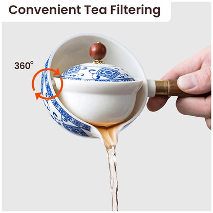 Skanto Skanto | Gongfu Tea Set Made of Porcelain - Timeless Elegance, Perfect Tea
