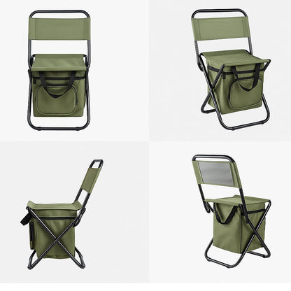 Skanto | Coolcamp Chair – Foldable Outdoor Chair with Built-in Cooler and Storage