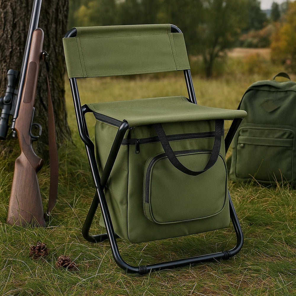 Skanto | Coolcamp Chair – Foldable Outdoor Chair with Built-in Cooler and Storage