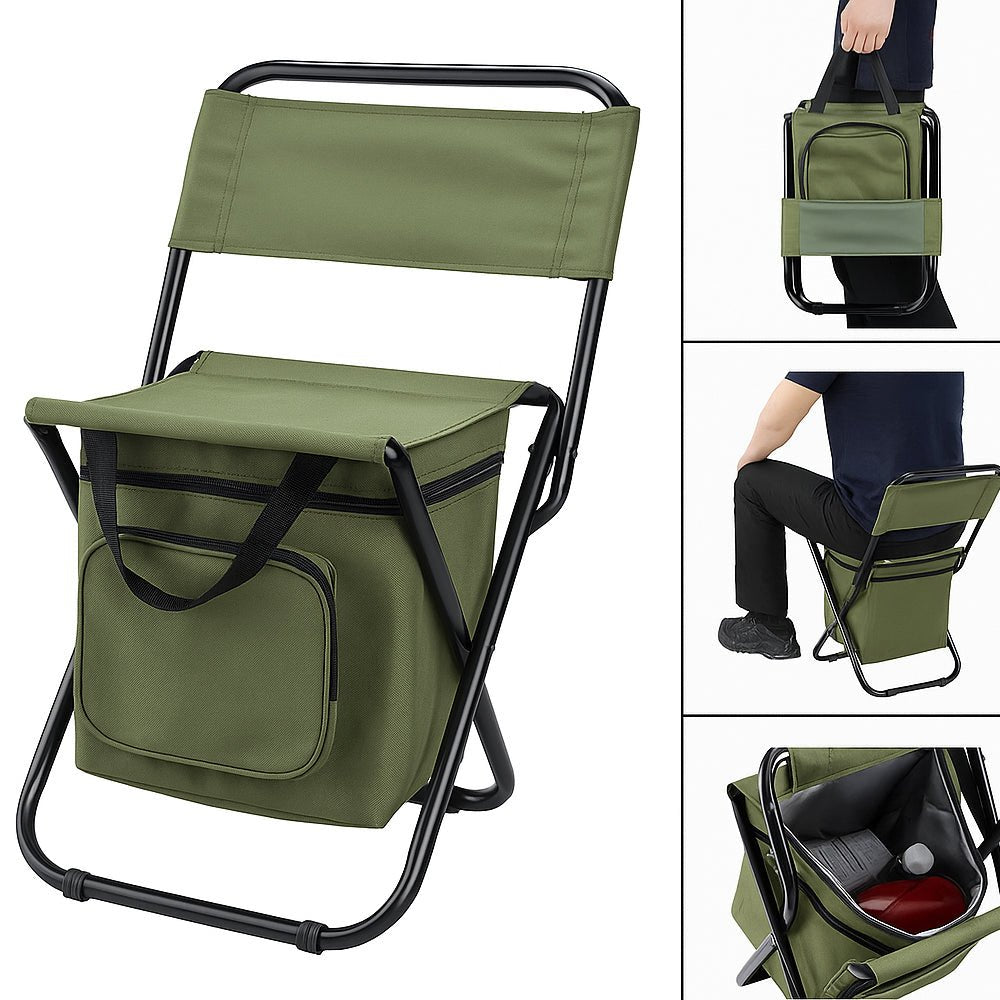 Skanto | Coolcamp Chair – Foldable Outdoor Chair with Built-in Cooler and Storage