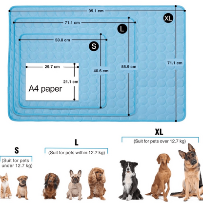 Cooling Dog Mat - CoolPet Mat Bowlift