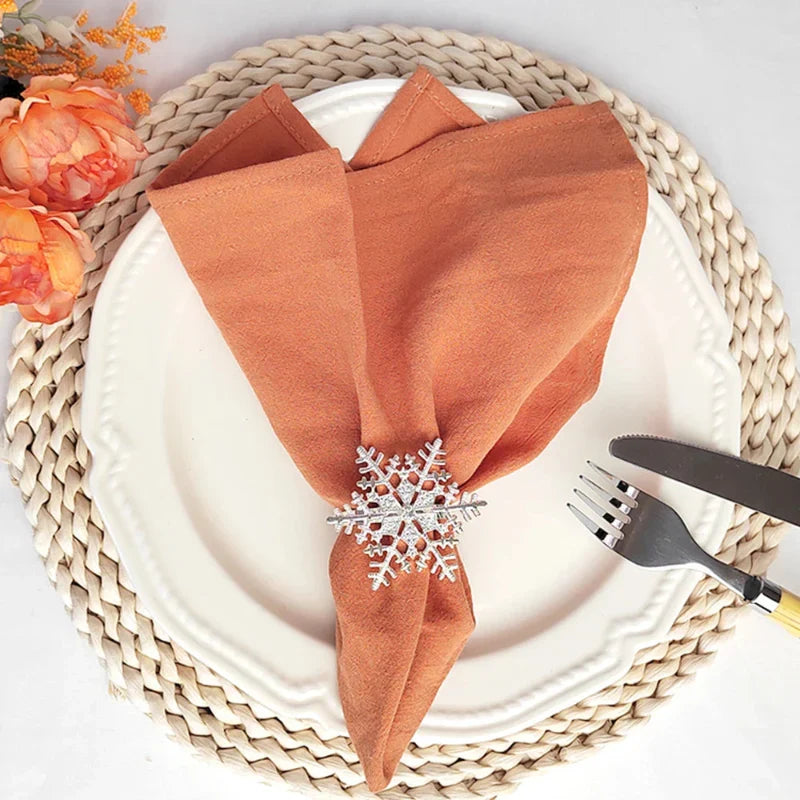 Cotton Cloth Napkins Set of 10 Solid Color Table Napkins Decoration | Bowlift