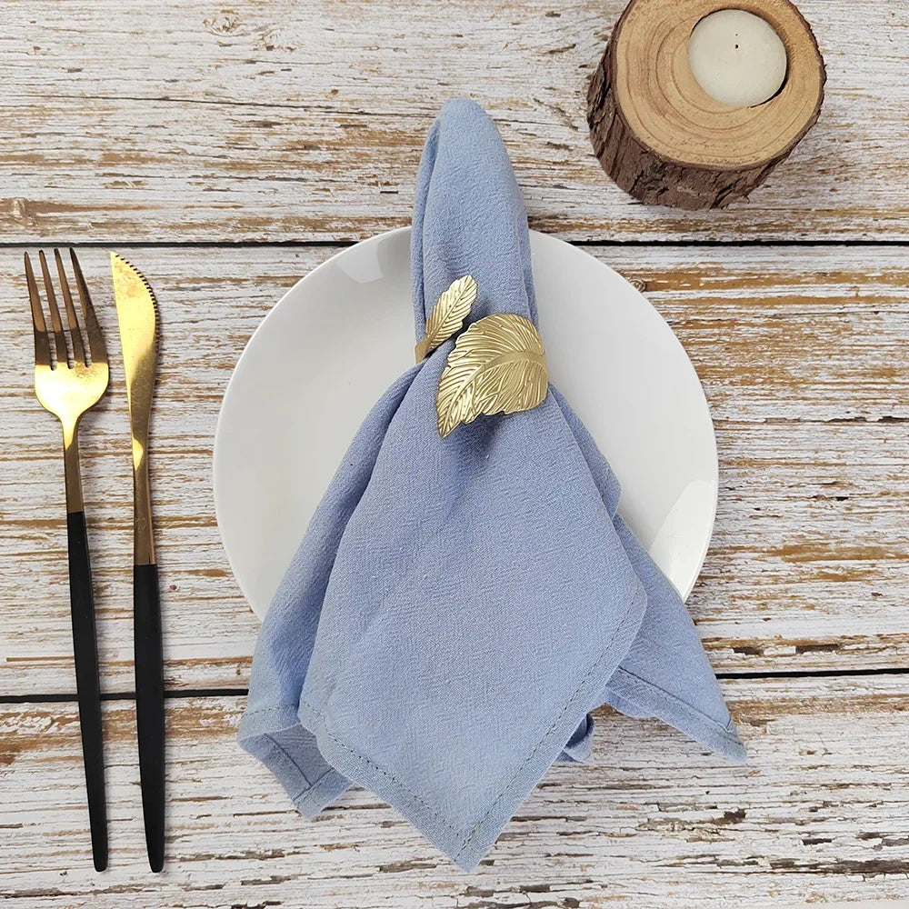 Cotton Cloth Napkins Set of 10 Solid Color Table Napkins Decoration | Bowlift