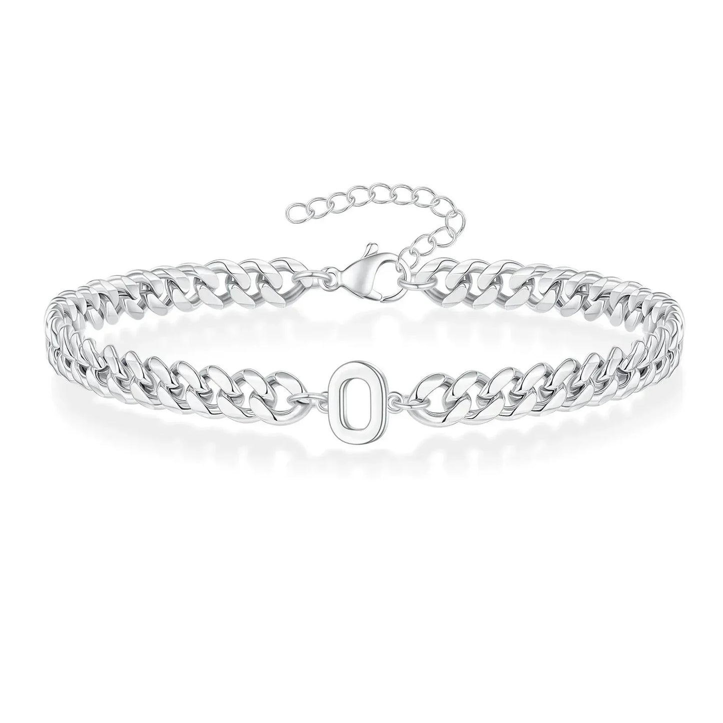 Kalsten | Couples Letter Initial Cuban Bracelet