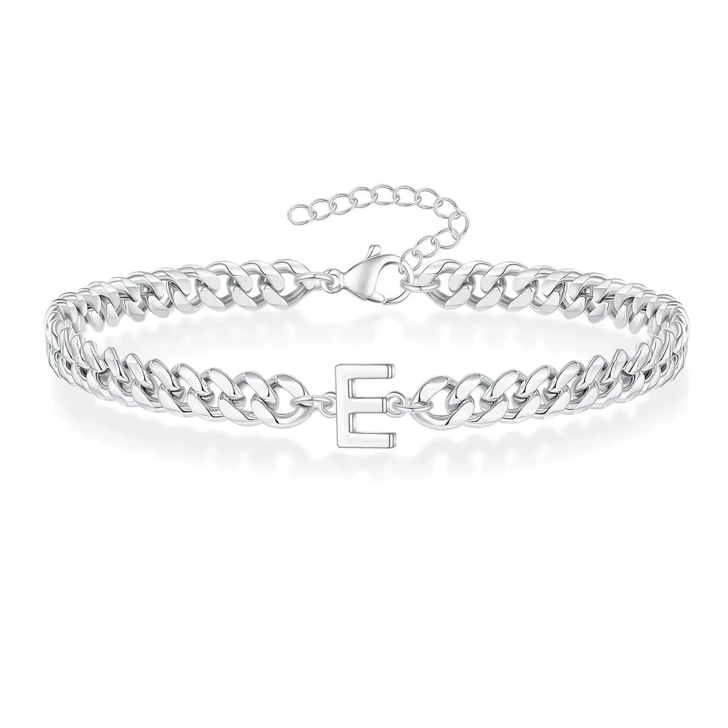 Kalsten | Couples Letter Initial Cuban Bracelet