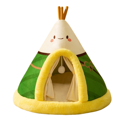 Skanto | Cat Bed Indoor Warm Plush Tent House