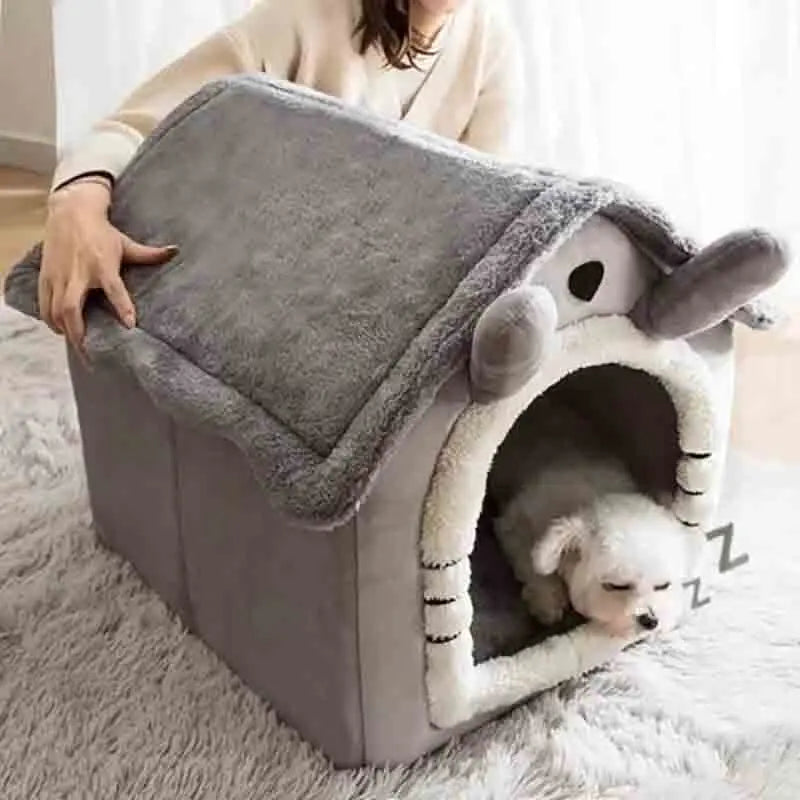 Cozy Indoor Dog House - SnugglyNest Bowlift