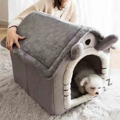 Cozy Indoor Dog House - SnugglyNest Bowlift
