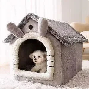 Cozy Indoor Dog House - SnugglyNest Bowlift