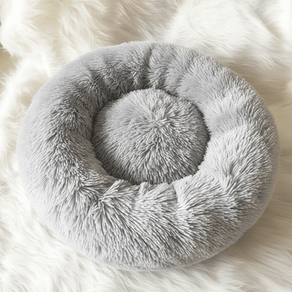 Skanto | COZYPET – Calming Dog Bed with Plush Faux Fur & Removable Cover