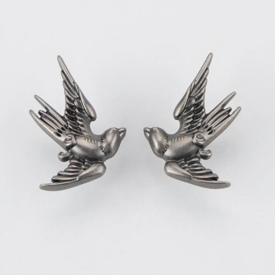 Creative Bird Shaped Cabinet Knob Antique Brass Drawer and Door Handle | Bowlift