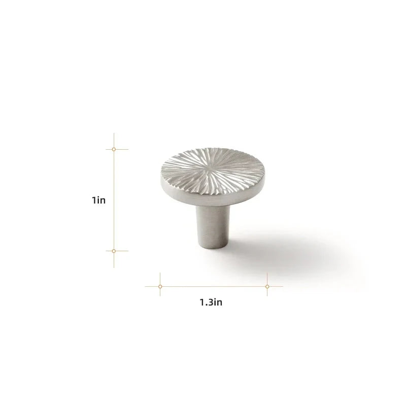 Creative Half Moon Drawer Pull Irregular Circle Cabinet Knob Handle | Bowlift