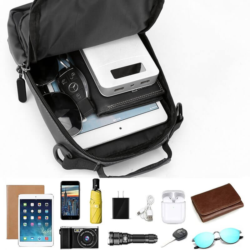 CityTrek Bag - Stylish Waterproof Oxford Crossbody Bowlift