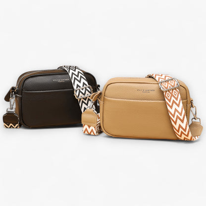 Skanto | Premium Leather Crossover Bag for Women - Elegant, Secure, and Functional Everyday Bag