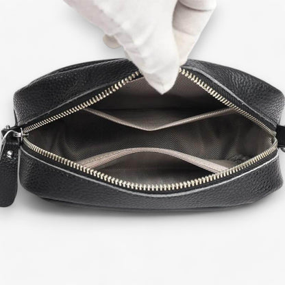 Skanto | Premium Leather Crossover Bag for Women - Elegant, Secure, and Functional Everyday Bag