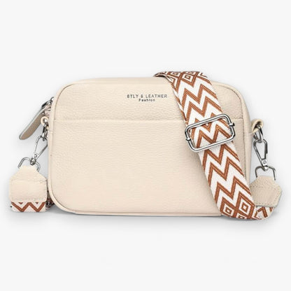 Skanto | Premium Leather Crossover Bag for Women - Elegant, Secure, and Functional Everyday Bag