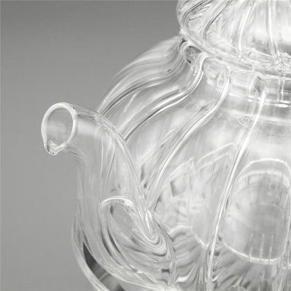 BowLift | Crystal Clear Glass Teapot Set