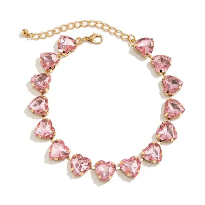 BowLift | Crystal Heart Choker Necklace