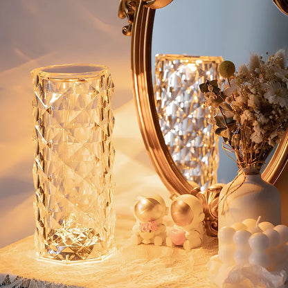 BowLift | Crystal Table Lamp with Touch Control - Aurora