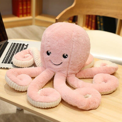 Plush octopus made of soft cotton – Children's toy