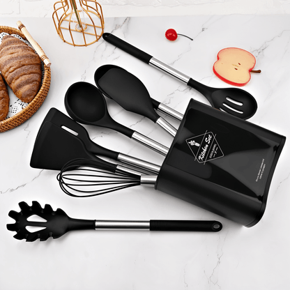 Skanto | MEALMAKER SET – 12-Piece Silicone Kitchen Utensil Collection for Non-Stick Cooking