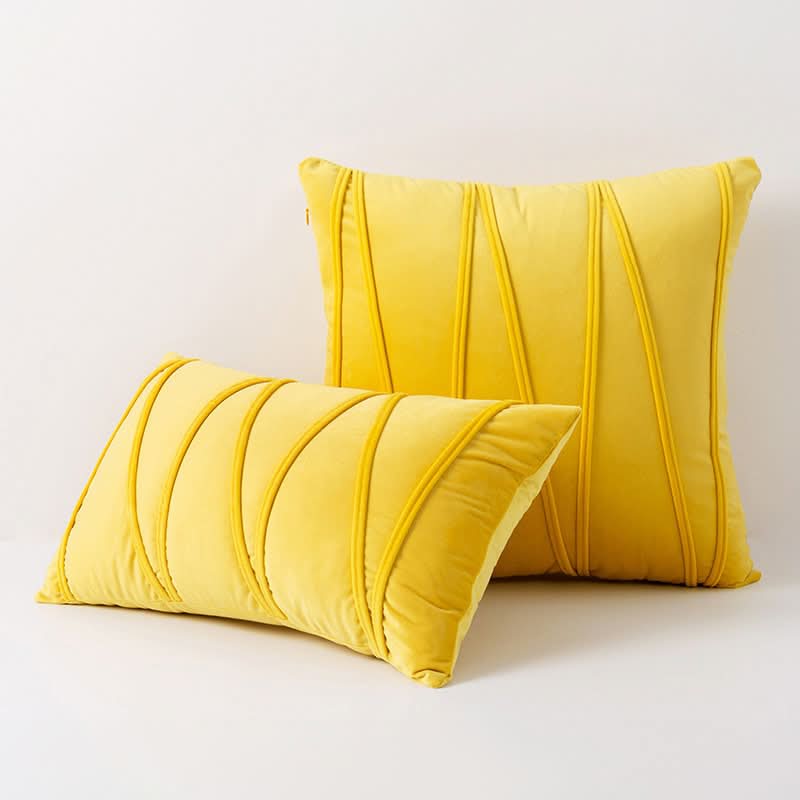 Skanto | Velvet Decorative Pillow with Removable Soft Cover