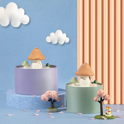 Skanto | Cat Mushroom Water Fountain