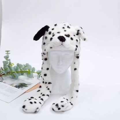 Skanto | BunnyBounce Plush Hat with Moving Ears for Kids and Adults