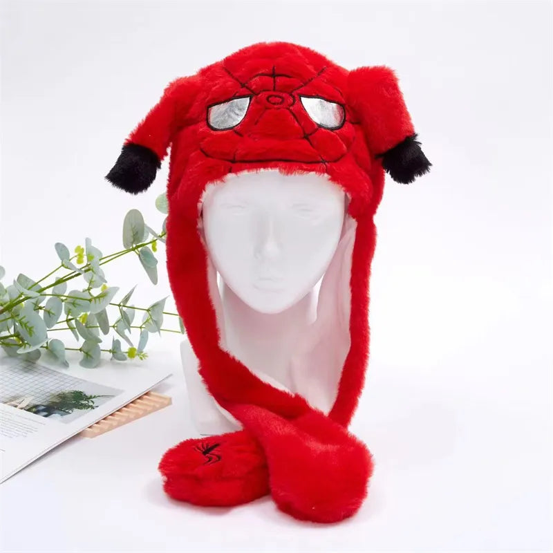 Skanto | BunnyBounce Plush Hat with Moving Ears for Kids and Adults