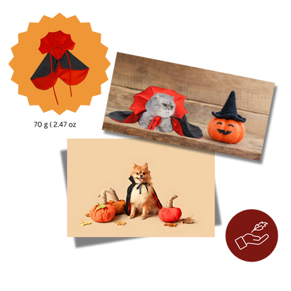 Cute Dracula Halloween Costume For Pets