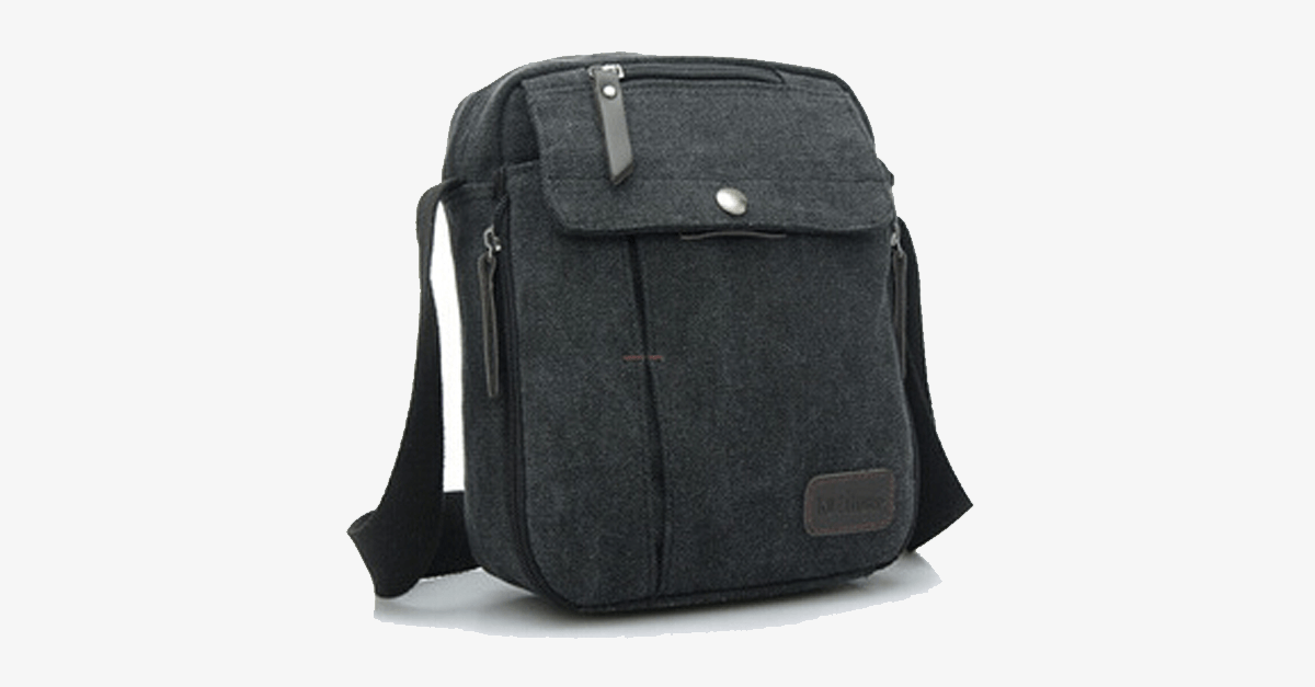 BowLift | Stylish Men's Canvas Shoulder Bag