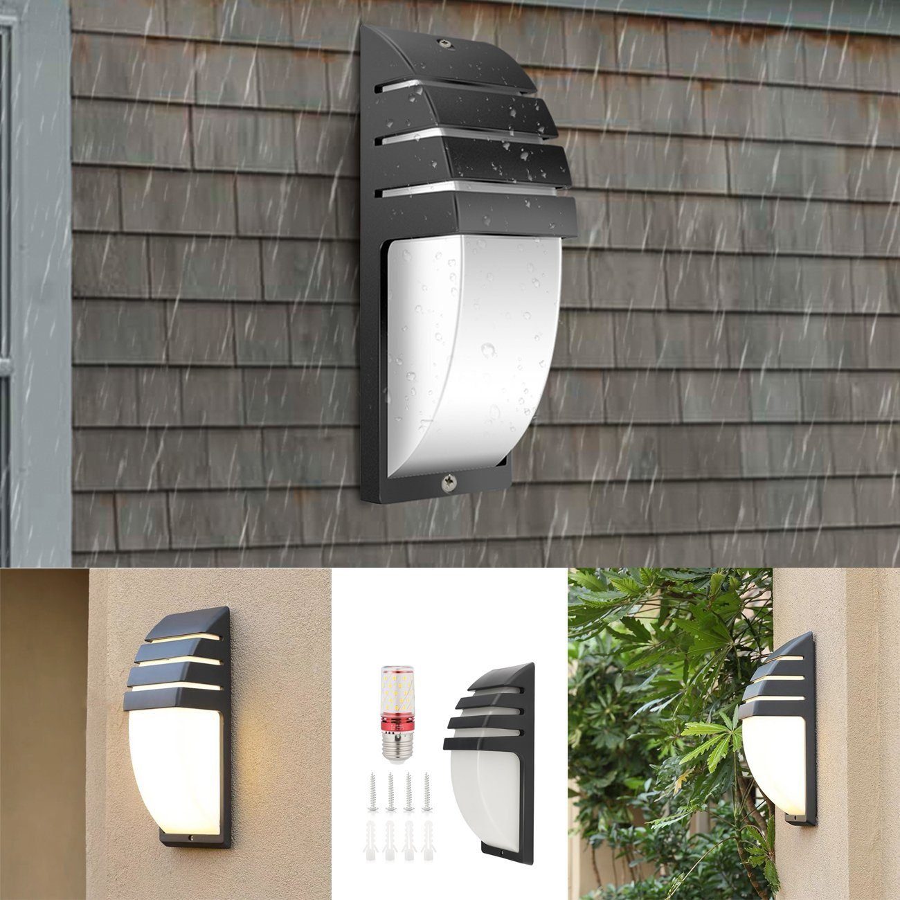 Skanto | Outdoor Wall Lamp with Human Motion Sensor
