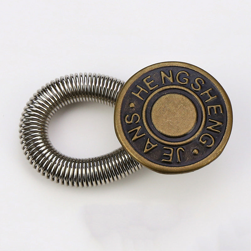 BowLift | Spring Metal Waist Extension Buttons for Jeans