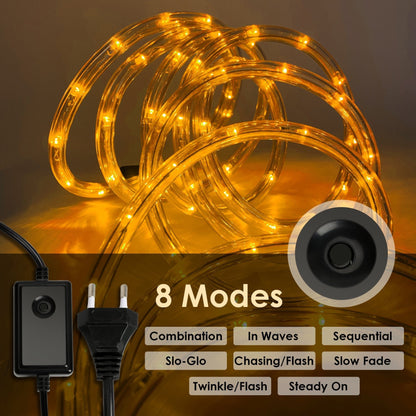 LED Rope Light IP44 with Timer 10m-50m | Karnz