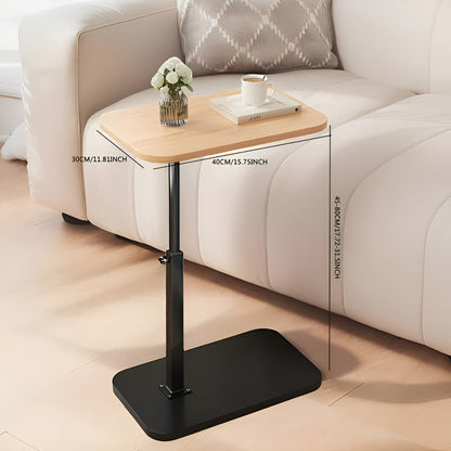 Adjustable Side Table – Practical and Space-Saving | Perfect for Sofa and Bed | Skanto