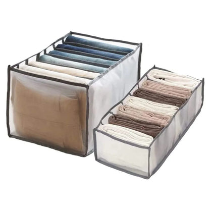 7 Grids Wardrobe Clothes Mesh Divider Organizer | Bowlift