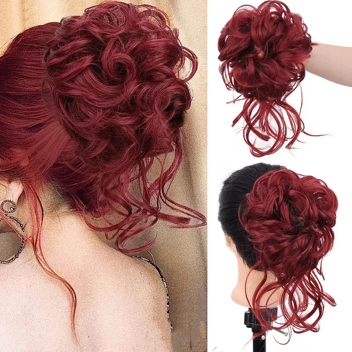 Kalsten | CurlyBun: Instant Curled Bun Hair Clip