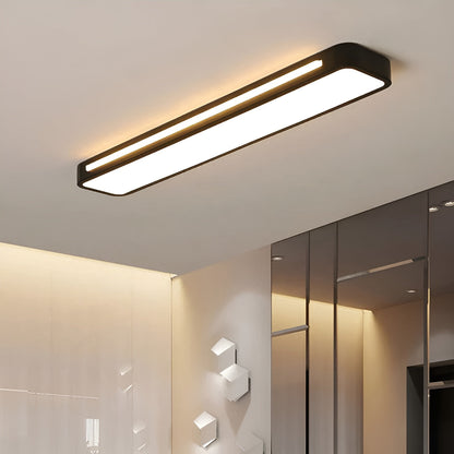 Rectangular Ceiling Lamp – Clean Lines & Modern Design | Perfect for Living Room and Dining Nook | Skanto