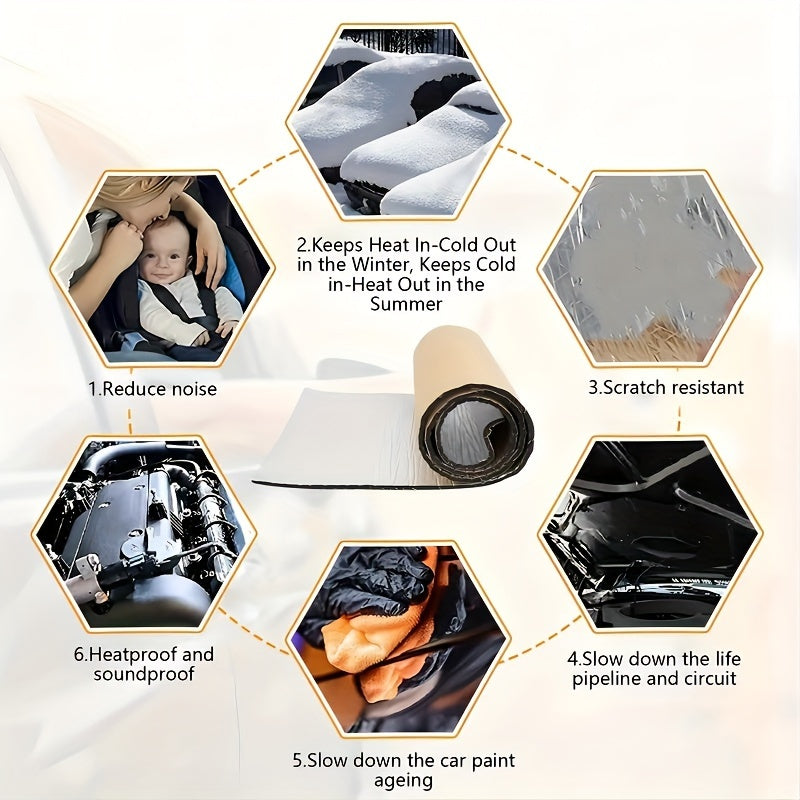 Car Hood Sound Insulation Foam